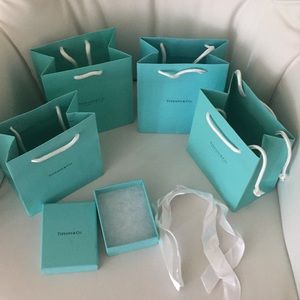 Tiffany bags and box